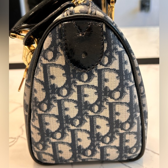 SOLD Dior Mini Boston Oblique - Picture 3 of 10